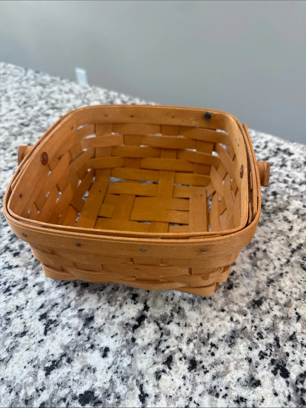 Longaberger natural wood